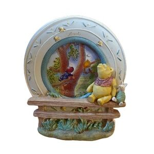 Disney Classic Pooh Picture Photo Frame embossed figurine Rabbit 4X4 Charpente